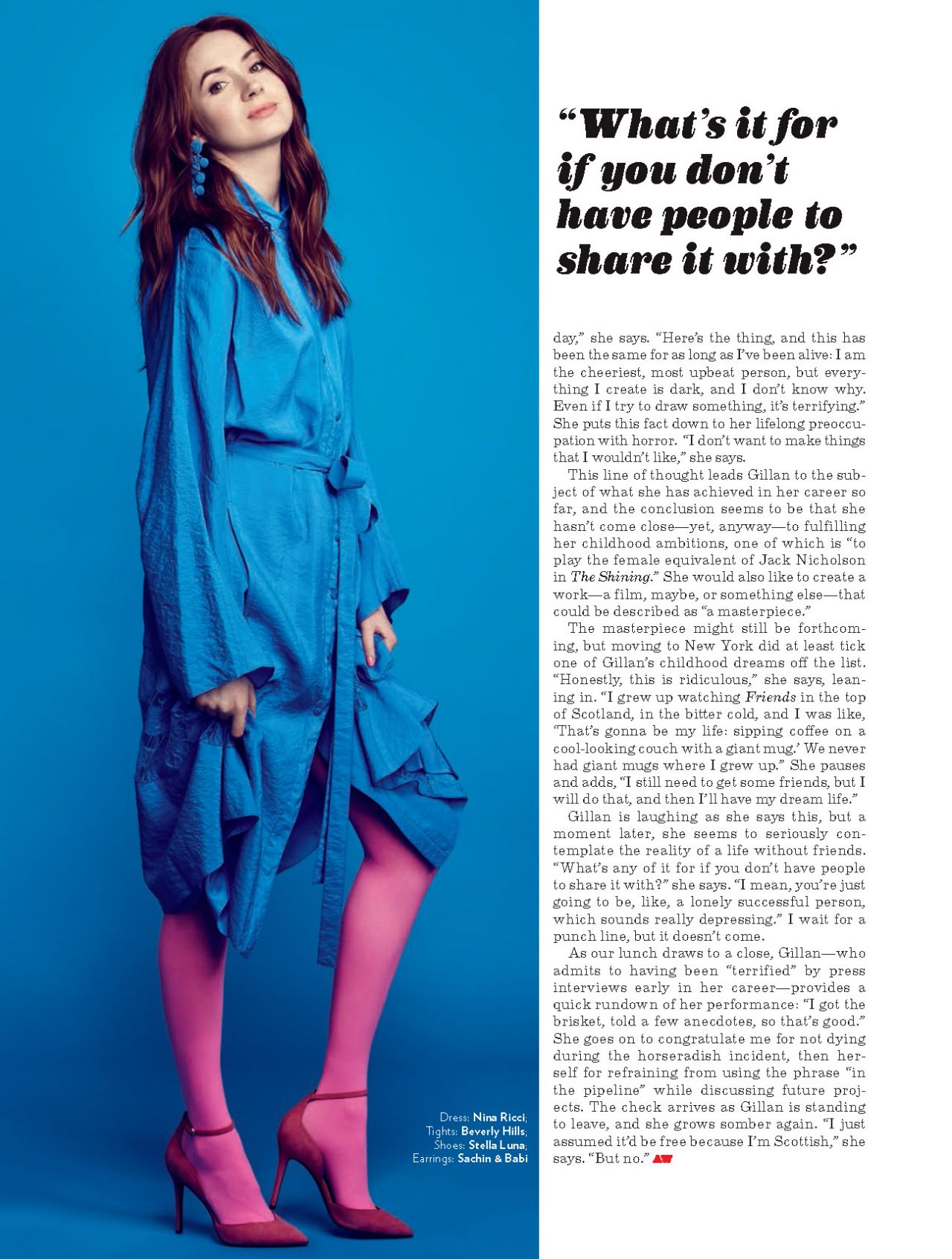 Karen Gillan - American Way Magazine May 2018 Issue • CelebMafia