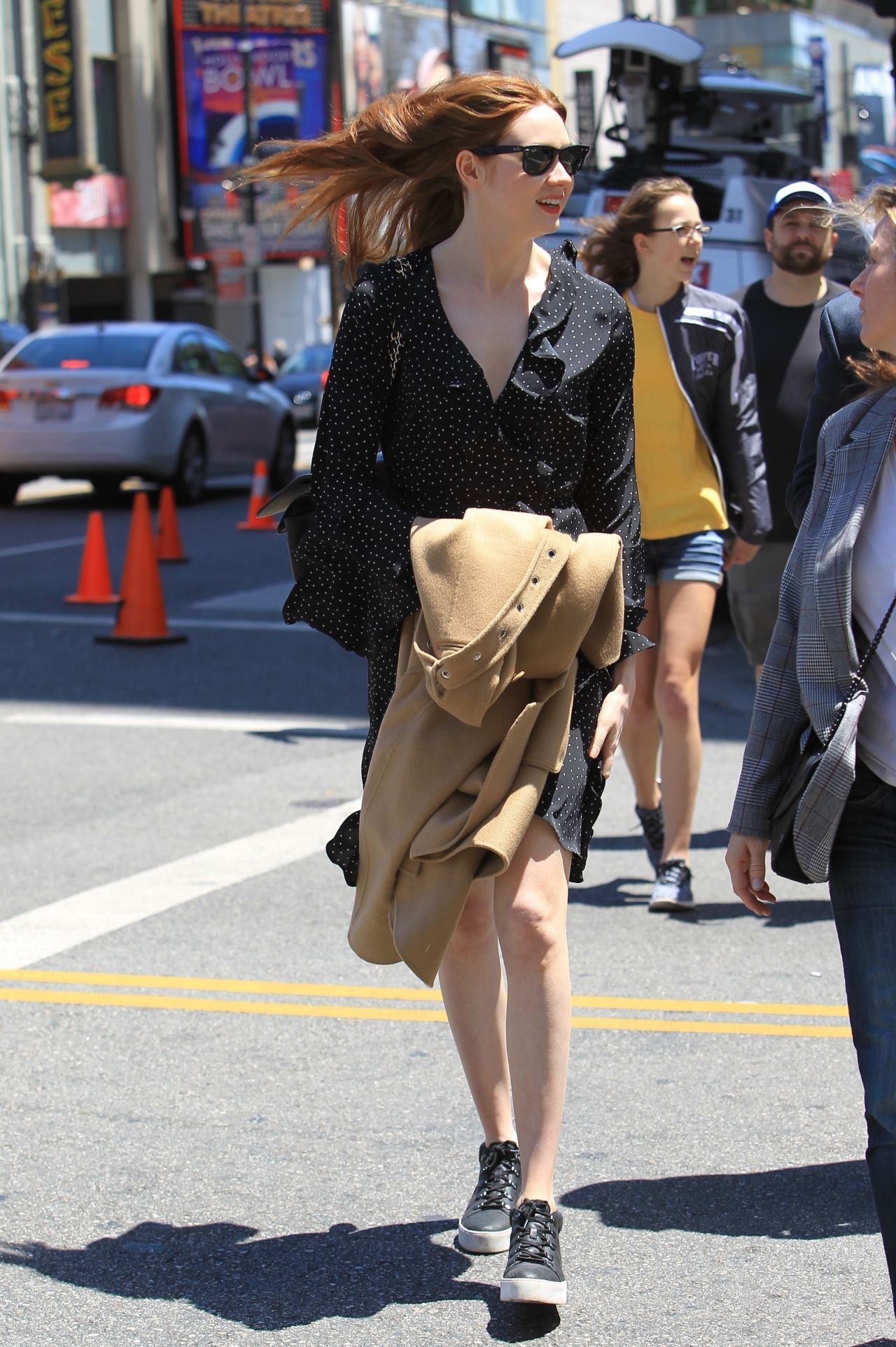 Karen Gillan – Zoe Saldana Star on the Hollywood Walk of Fame in Los ...