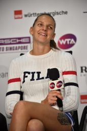 Karolina Pliskova – Porsche Tennis Grand Prix in Stuttgart 04/29/2018