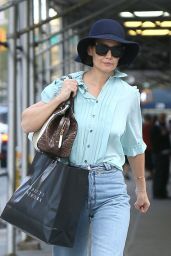 Katie Holmes in Casual Outfit in New York City 05/01/2018
