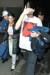 Kendall Jenner and Kourtney Kardashian at the Troubador in West Hollywood 05/01/2018