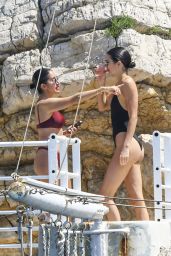 Kendall Jenner in Swimsuit at Eden Roc Hotel Swimming Pool in Antibes 05/11/2018