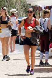 Kirsty Gallacher - Bootcamp Workout On Beach in Ibiza 05/15/2018