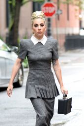 Lady Gaga Style and Fashion - West Village, New York City 05/27/2018