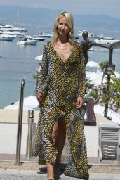 Lady Victoria Hervey in a Colorful Bikini at Keller Beach in Antibes 05/21/2018