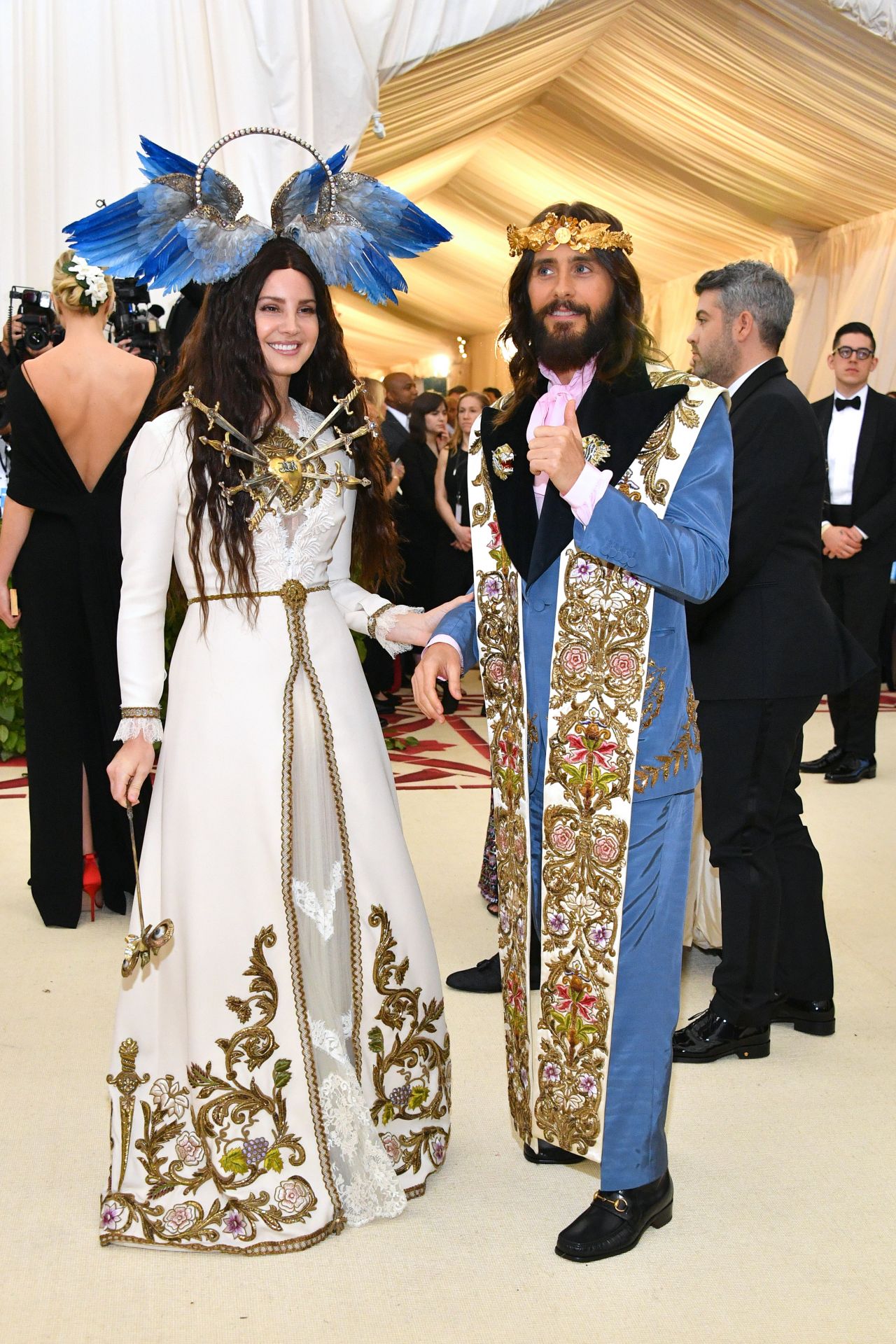 Lana Del Rey, Jared Leto and Alessandro Michele – MET Gala 2018