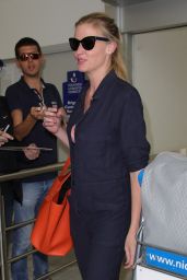 Lara Stone - Arriving at Nice Airport in France 05/16/2018