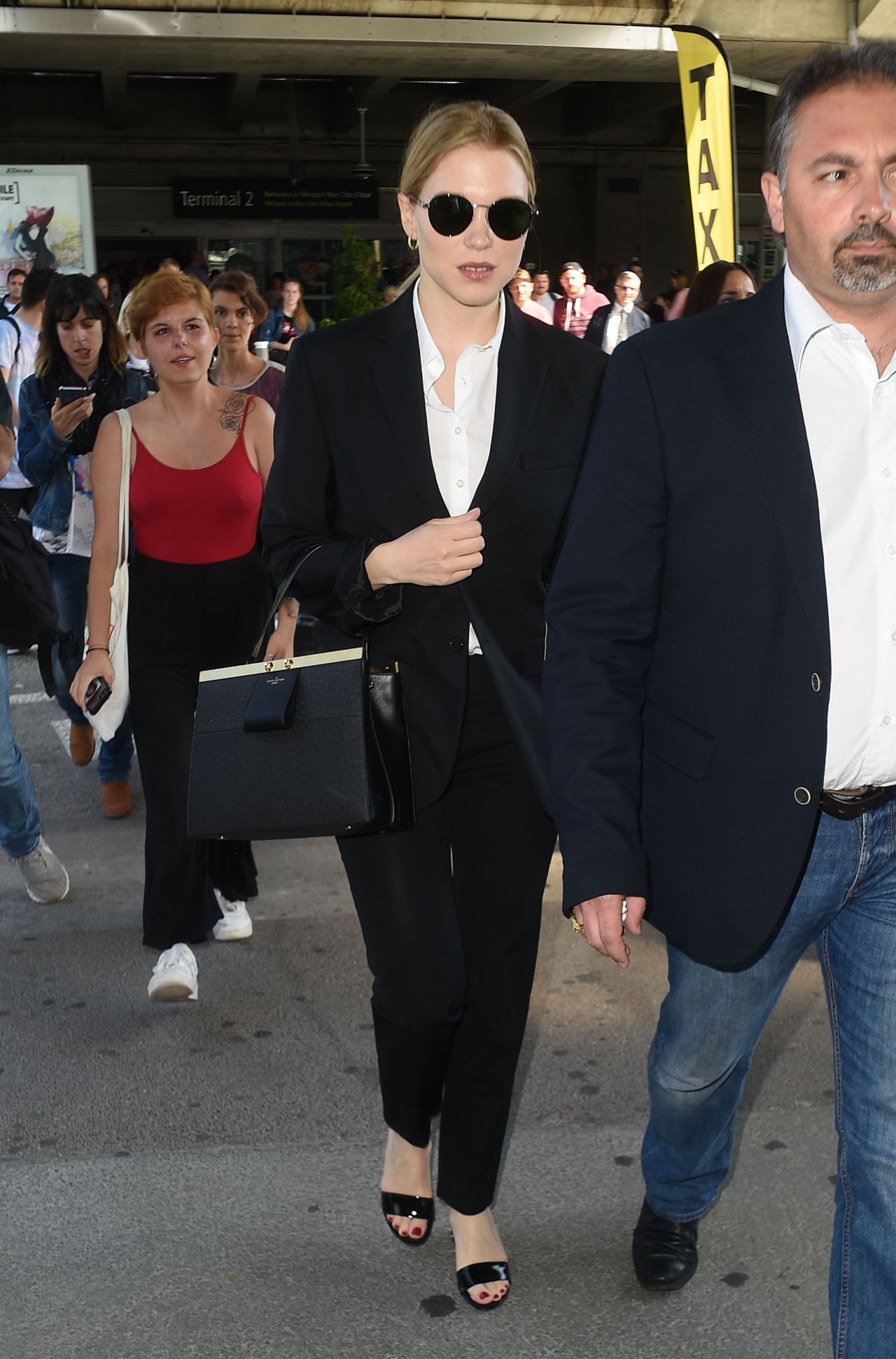 Léa Seydoux in Louis Vuitton  Cannes Film Festival 2018: “The Man