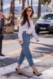 Lena Meyer-Landrut in Casual Outfit - Cannes 05/14/2018