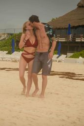 Leven Rambin in Swimsuit - Romantic Holiday at the Beach in Cancun 05/26/2018