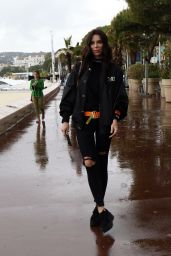 Liliana Nova Urban Street Style - Croisette in Cannes 05/13/2018