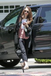 Lily Collins - Out in Beverly Hills 05/16/2018
