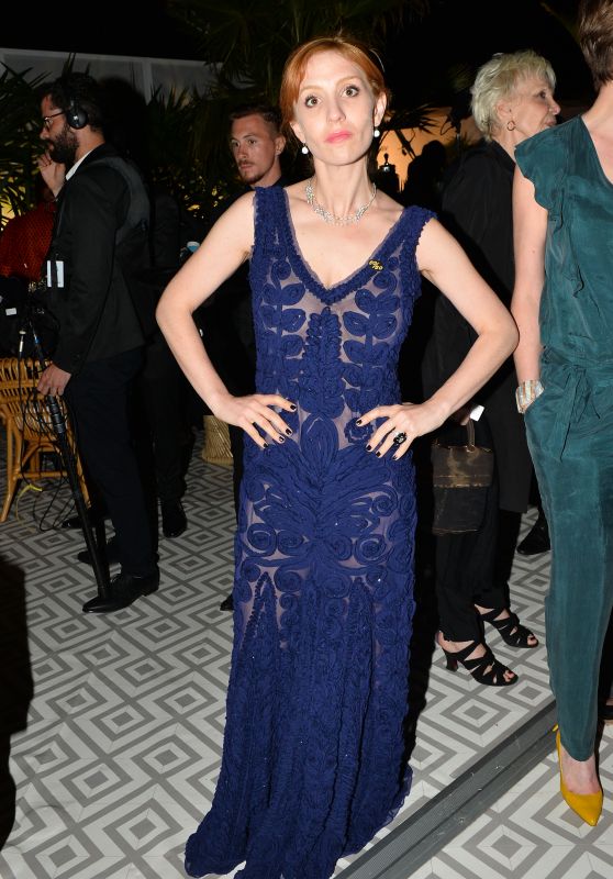 Lolita Chammah at the Marriott Hotel for the Dior Dinner in Cannes