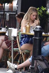 Lottie Moss on a Dinner Date in London 05/08/2018