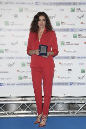 Luisa Ranieri – Nastri D’Argento 2018 Blu Carpet in Rome