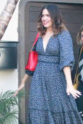 Mandy Moore in a Flower Dress - Beverly Hills 05/25/2018
