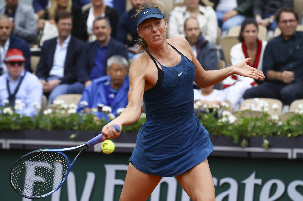 Maria Sharapova – French Open Tennis Tournament in Paris 05/29/2018 ...