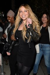 Mariah Carey at Mr. Chow Restaurant in Beverly Hills 05/29/2018
