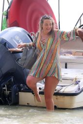 Megan Davison on the Beach in Barbados 05/19/2018