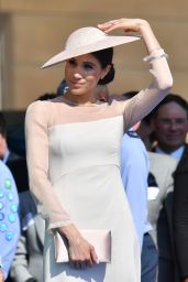 Meghan Duchess of Sussex at a Garden Party at Buckingham Palace in London 05/22/2018