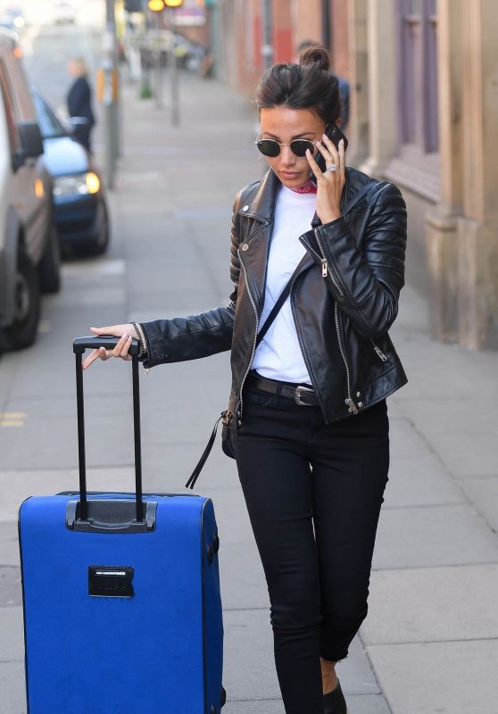 Michelle Keegan at Manchester Piccadilly Train Station 05/17/2018