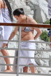 Michelle Rodriguez Bikini Candids - Eden Roc Hotel in Antibes 05/14/2018