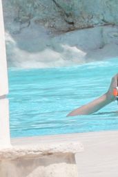 Michelle Rodriguez Candids - Swimming at Eden Roc Hotel in Antibes 05/16/2018