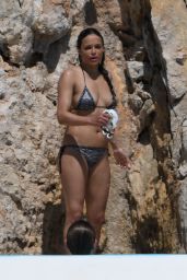 Michelle Rodriguez on Swimming Pool at Hotel Du Cap Eden Roc in Antibes 05/18/2018
