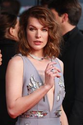 Milla Jovovich – “Burning” Red Carpet in Cannes