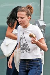 Millie Bobby Brown at a Cafe in Los Angeles 05/21/2018