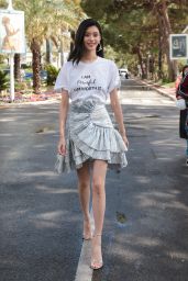 Ming Xi Sighting at the Croisette in Cannes 05/14/2018