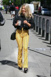 Mollie King - Arriving at BBC Radio One Studios in London 05/14/2018