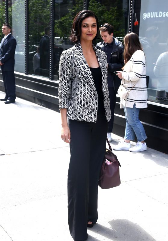 Morena Baccarin Arrives at BUILD Series in New York City 05/14/2018