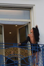 Nicole Scherzinger - Photoshoot at the Martinez Hotel in Cannes 05/16/2018