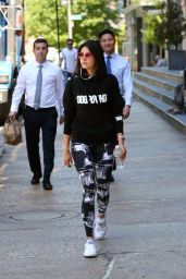 Nina Dobrev Leaves an Intense Workout in NYC 05/24/2018