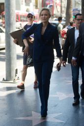 Pom Klementieff – Zoe Saldana Star on the Hollywood Walk of Fame in Los Angeles 05/03/2018