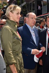 Princess Charlene of Monaco - 2nd Practice Session for F1 Monaco Formula One Gran Prix 05/26/2018