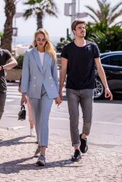 Romee Strijd With Her Boyfriend Laurens on the Croisette in Cannes 05/07/2018