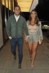 Sam Faiers With Paul Knightley at the Bulgari Hotel in London 05/18/2018