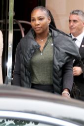 Serena Williams - Leaves Her Hotel in Paris 05/29/2018