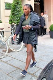 Serena Williams - Leaves Her Hotel in Paris 05/29/2018