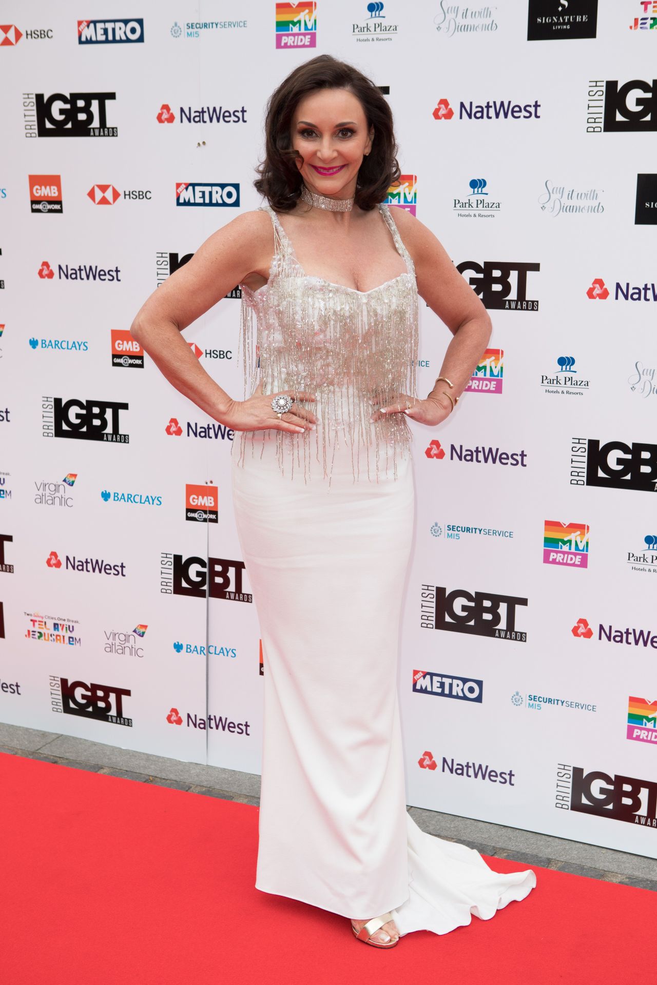 Shirley Ballas – British LGBT Awards 2018 • CelebMafia