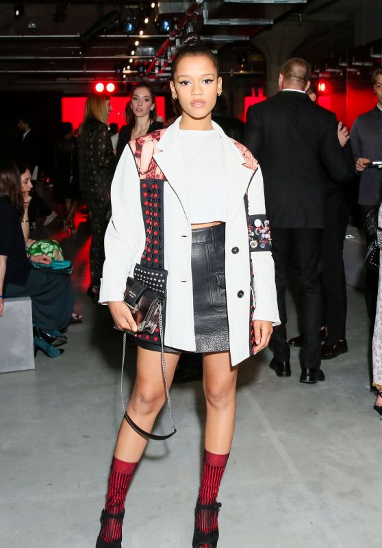 Taylor Russell – Prada Resort : 2019 Show in NYC 05/04/2018