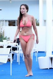Tulisa Contostavlos in Bikini at the Standard Hotel in Los Angeles 05/24/2018