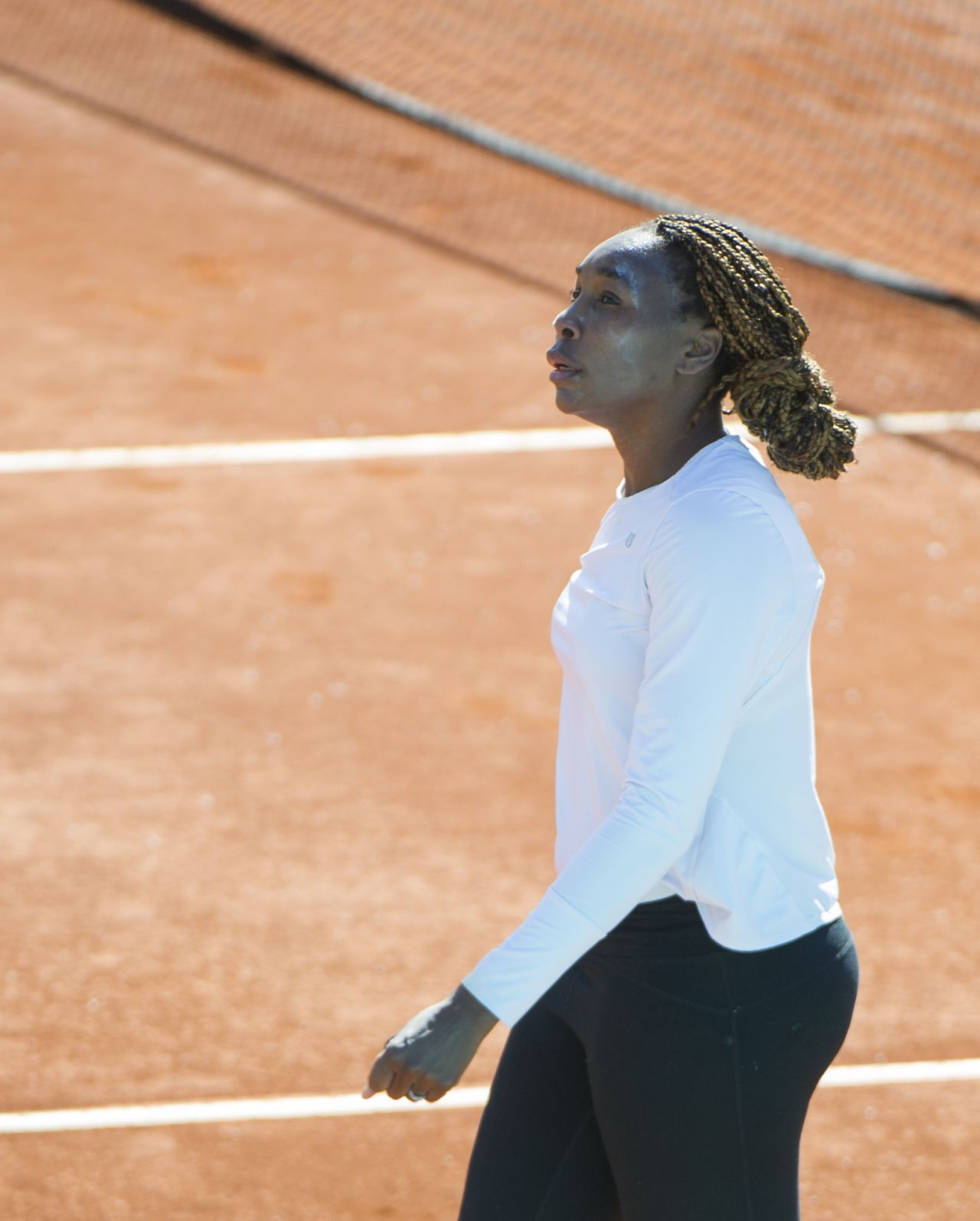 Venus Williams – Mutua Madrid Open Training Session in Madrid 05/04