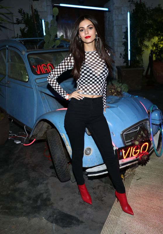 Victoria Justice - Vigo Video Launch Party in Hollywood 05/24/2018