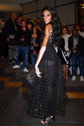 Winnie Harlow at the Marriott Hotel for the Dior Dinner in Cannes