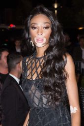 Winnie Harlow at the Marriott Hotel for the Dior Dinner in Cannes
