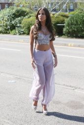 Yazmin Oukhellou – “The Only Way Is Essex” Filming an Arabian Nights Theme in Brentwood