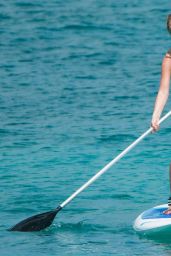 Zoe Salmon in Bikini - Paddle Boarding in Barbados 04/30/2018